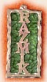 Silver,10k,14k,18kgold name plates,pendants,color
