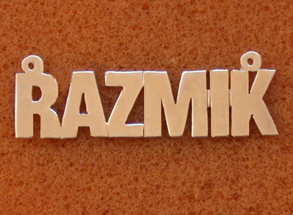  Silver,10k,14k,18kgold name plates,