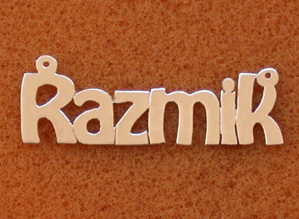  Silver,10k,14k,18kgold name plates,