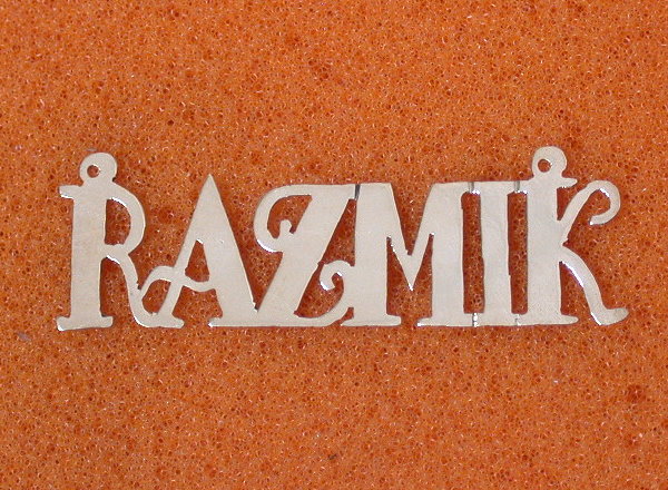  Silver,10k,14k,18kgold name plates,